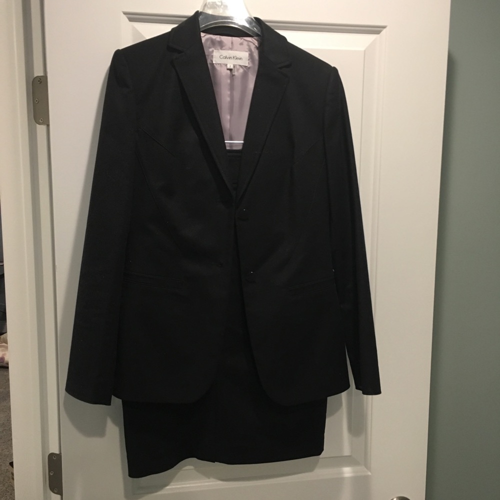 Calvin Klein skirted business suit